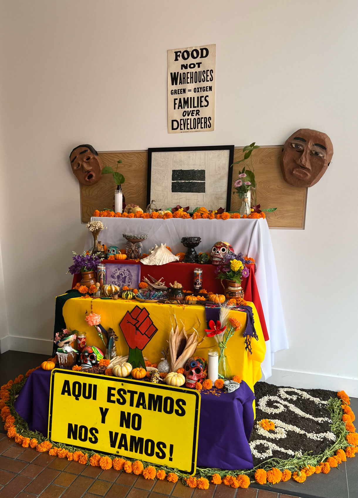 Dia de muertos altar